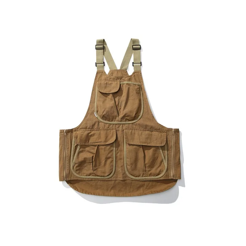 Sakai Kouiti Japanese Multi-pocket Outdoor Workwear Vest for Men