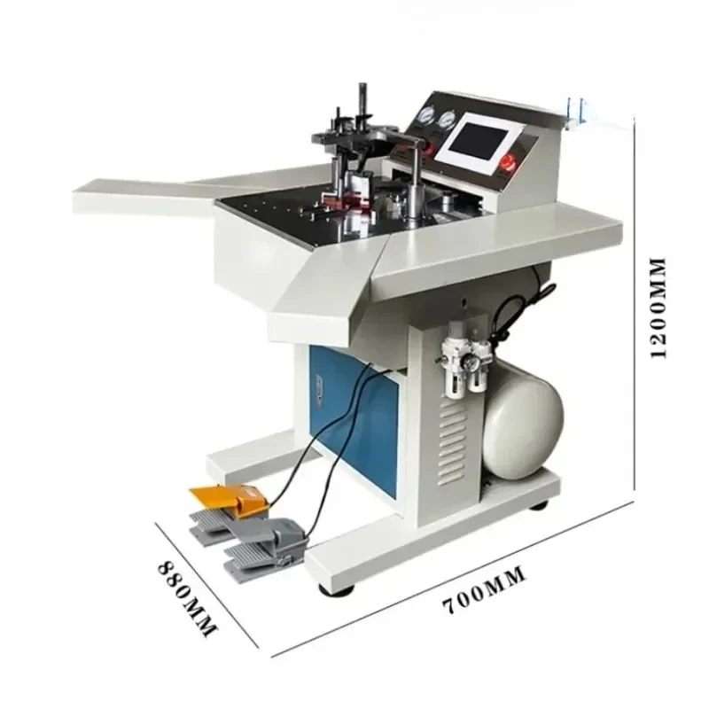 Picture Frame Four Cylinder Angle Nailing Machine Making Picture Frame Machine Angle Embroidery Mounting Picture Frame Machine