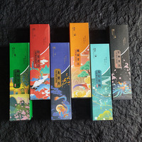 200Pcs/Box Natural Incense Sticks Sandalwood Wormwood Yoga Meditation Odour Removal Refreshing Air Fragrance for Aromatherapy