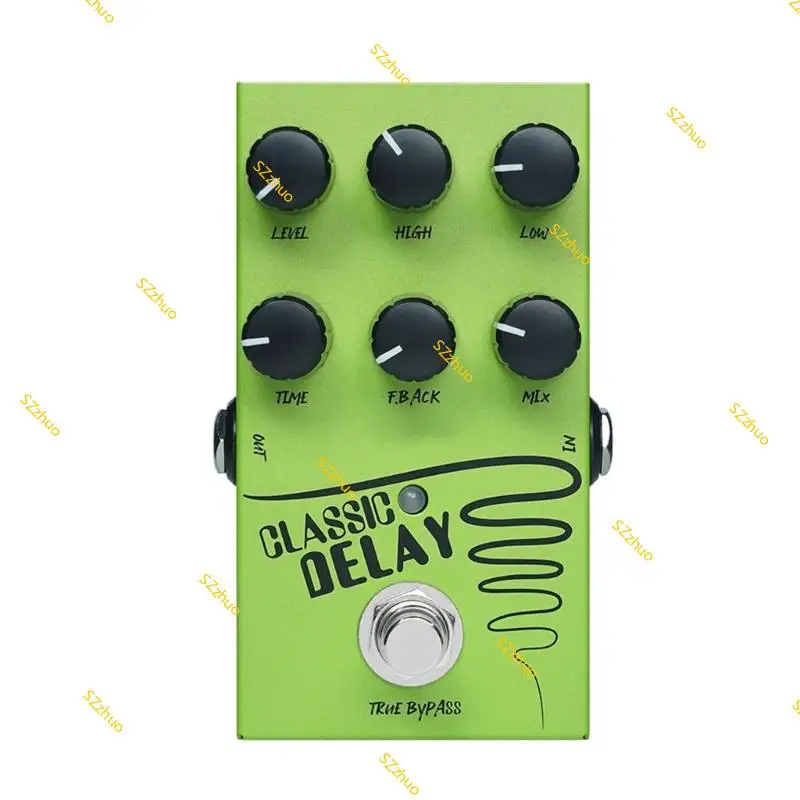 

Small Delay Effect Pedal Guitar Amplifier Simulation Pedal Distortion Pedal for Guitarists and Music Creators