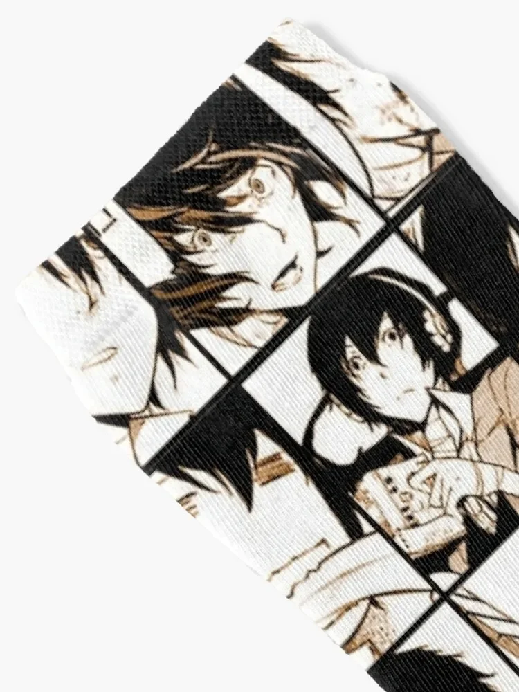 Dazai osamu collage- manga color version Socks moving stockings winter anti-slip Socks Men's Women's