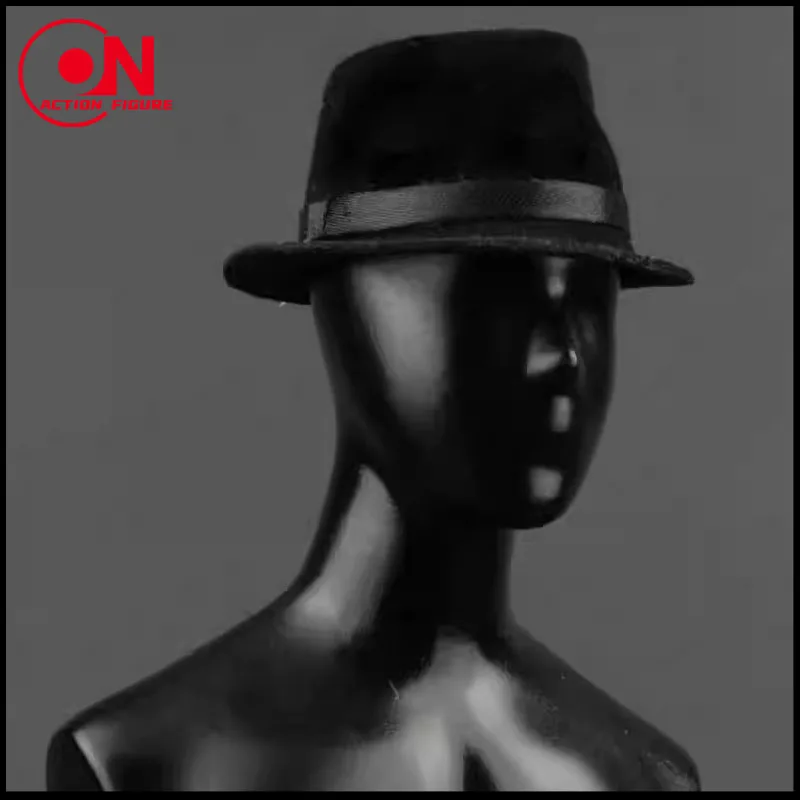 ZYTOYS ZY5008 1/6 mâle noir haut-de-forme vêtements accessoires modèle adapté 12 pouces soldat figurine corps poupées