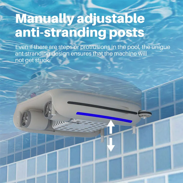 Wireless New Design Swimming Pool Cleaning Robot Skimmer Robot Water Surface Cleans Robot Swimming Pools