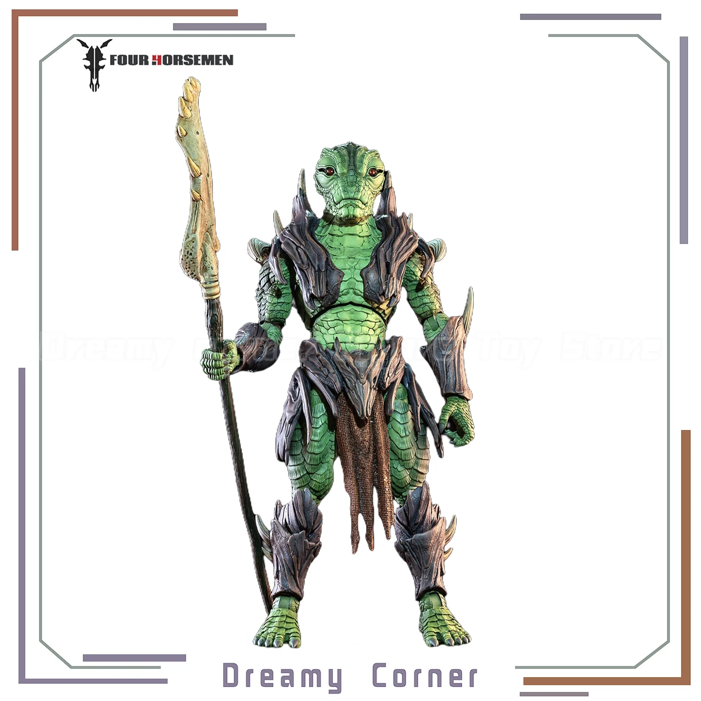 

【In Stock】Original Four Horsemen Studios COSMIC LEGIONS Thraxxian Scout 1/12 Action Figure Toy Model Collection