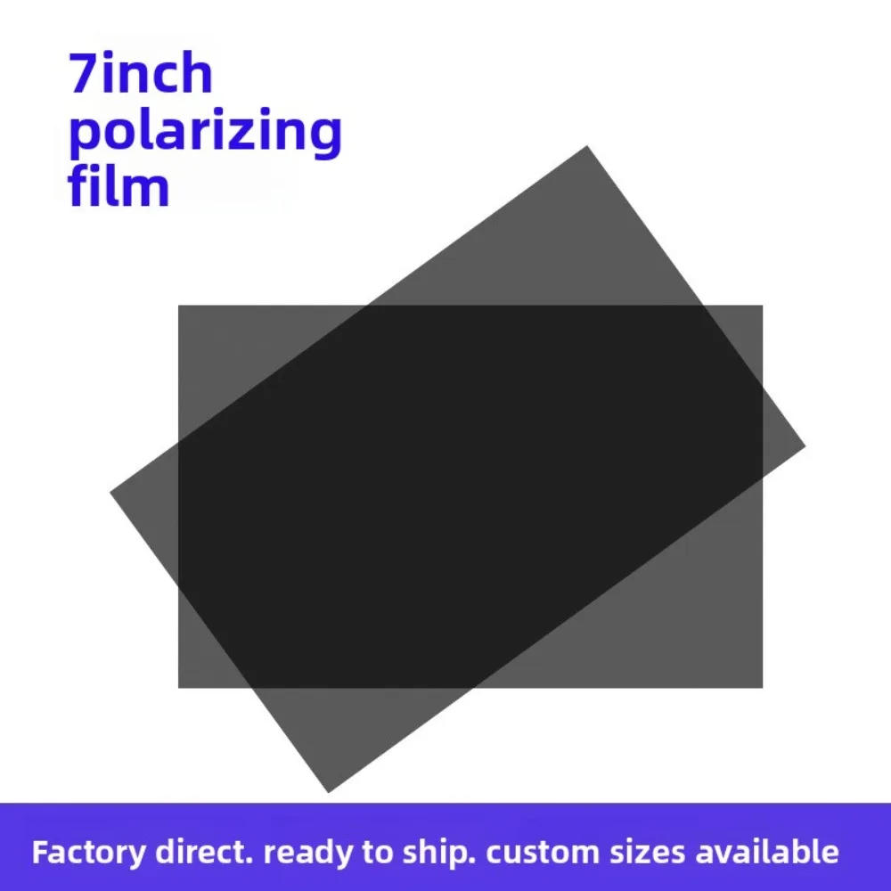 2PCS/Set New 7nch 45 Degree 135 Degree Polarizer LCD Film for LCD LED Screen