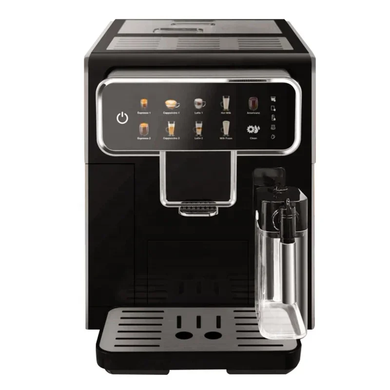 

Super Fully Automatic Professional Commercial Espresso Coffee Machine with Grinder Milk Frother