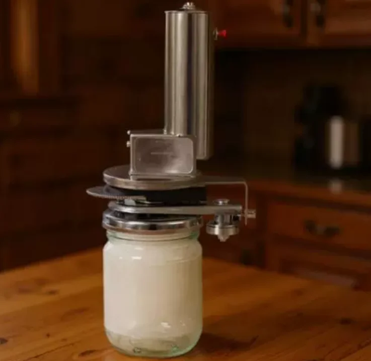 Electric Can Sealing Machine, Russian Kitchen Gadgets for Tin Can Closing & Food Preservation