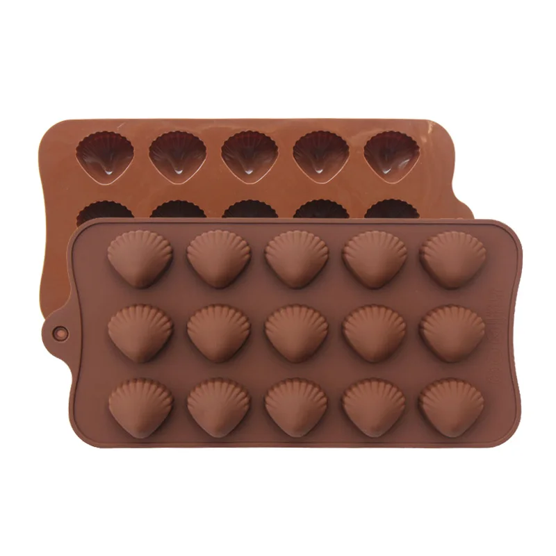 Shell Shape Chocolate Silicone Mold Handmade Dessert Candy Mould Baking Tool