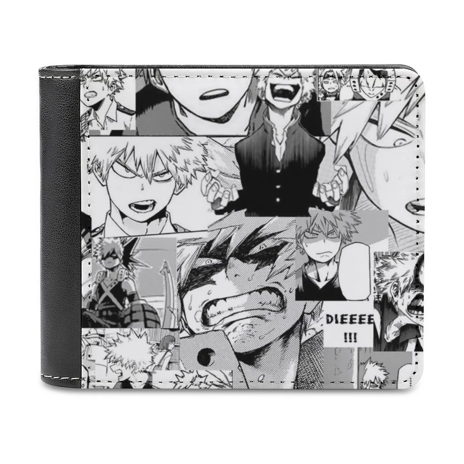 

Bakugou Katsuki Collage Men's Wallet Purses Wallets New Design Dollar Price Top Men Leather Wallet Bakugou Bakugou Katsuki Bnha