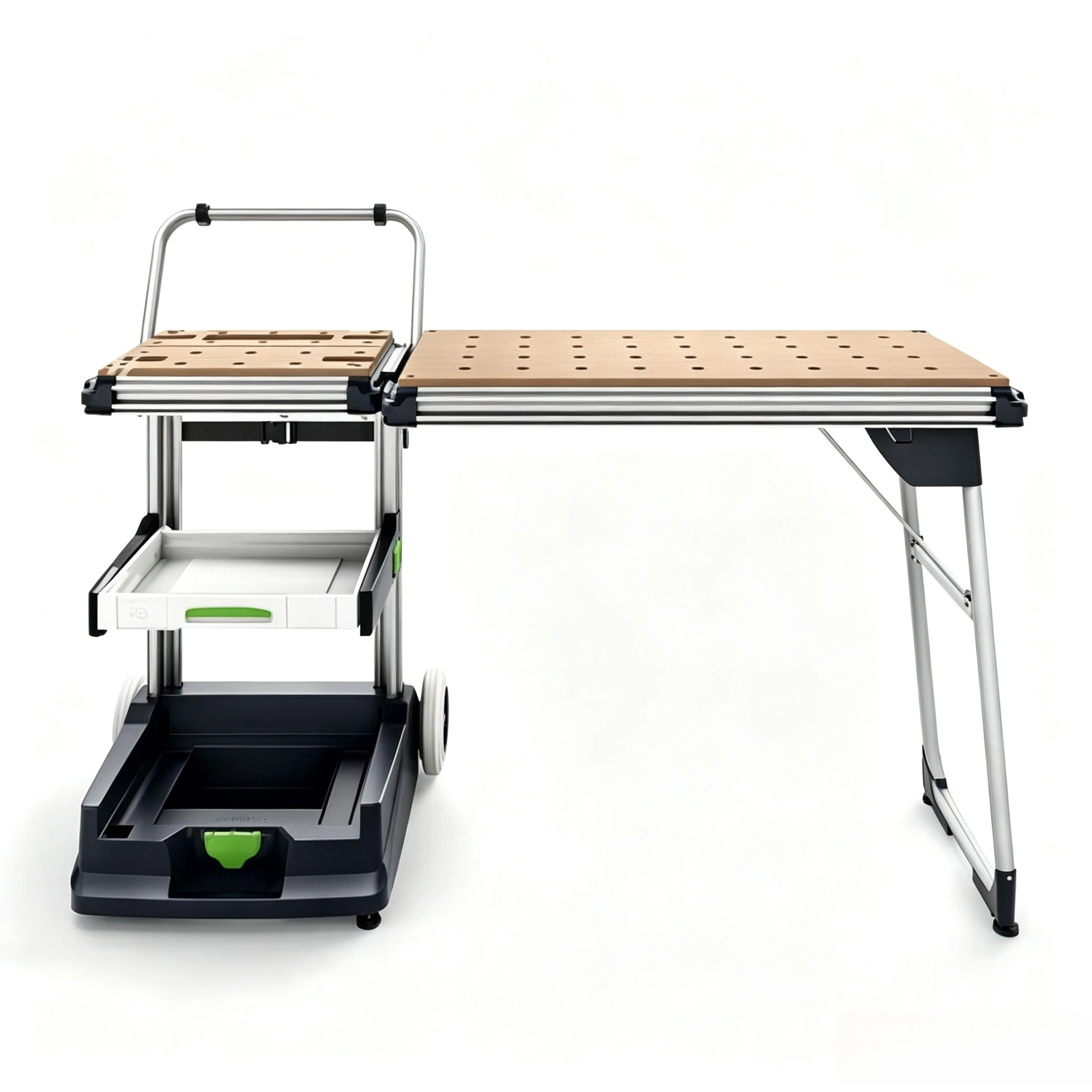 Mobile Workbench Imported Multi-functional Woodworking Folding and Handling Tool Cart and Fixture