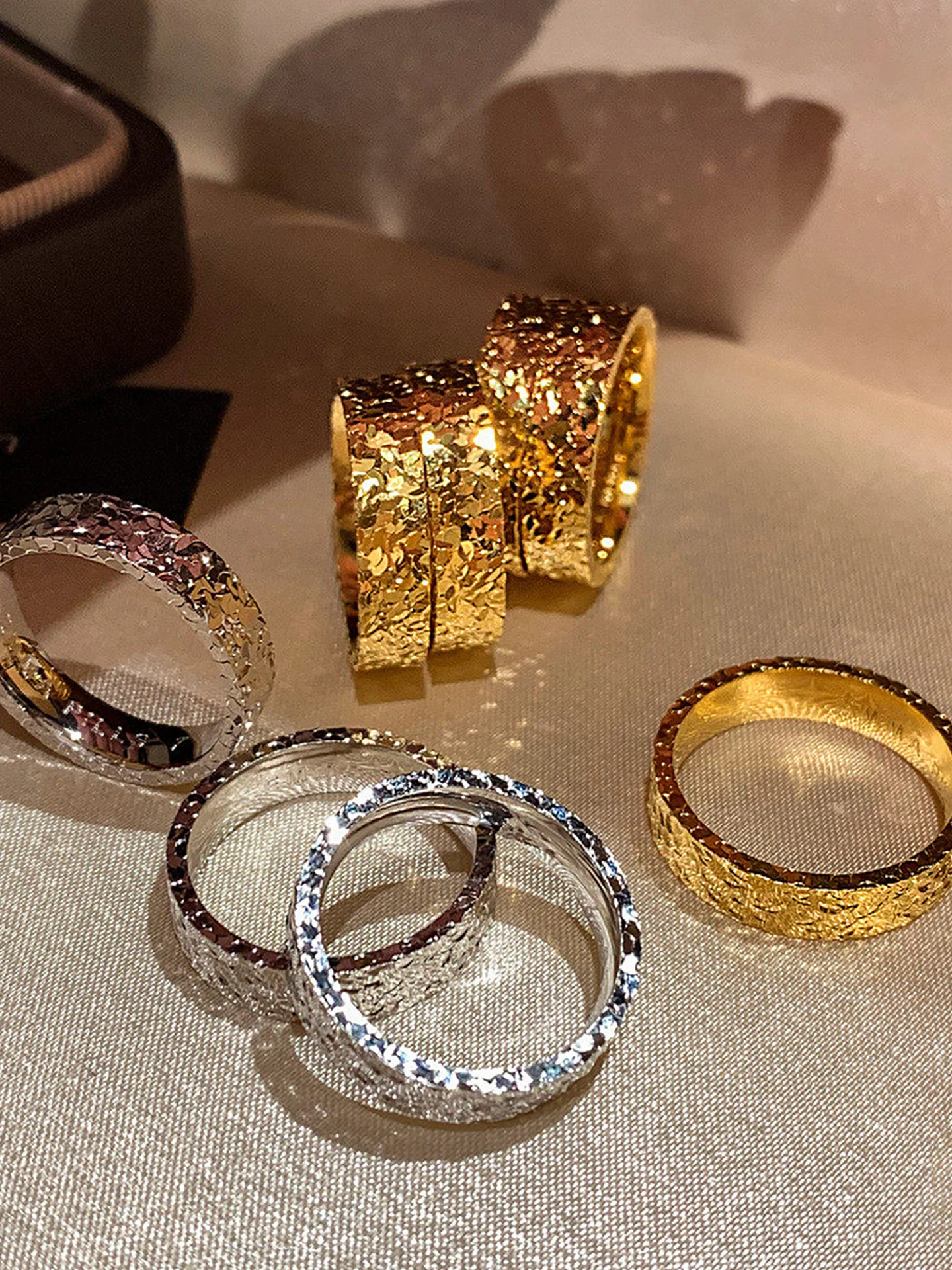 ultra-bright-ice-breaker-ring-for-women-luxury-hammered-design-fashionable-jewelry-for-index-middle-and-ring-finger