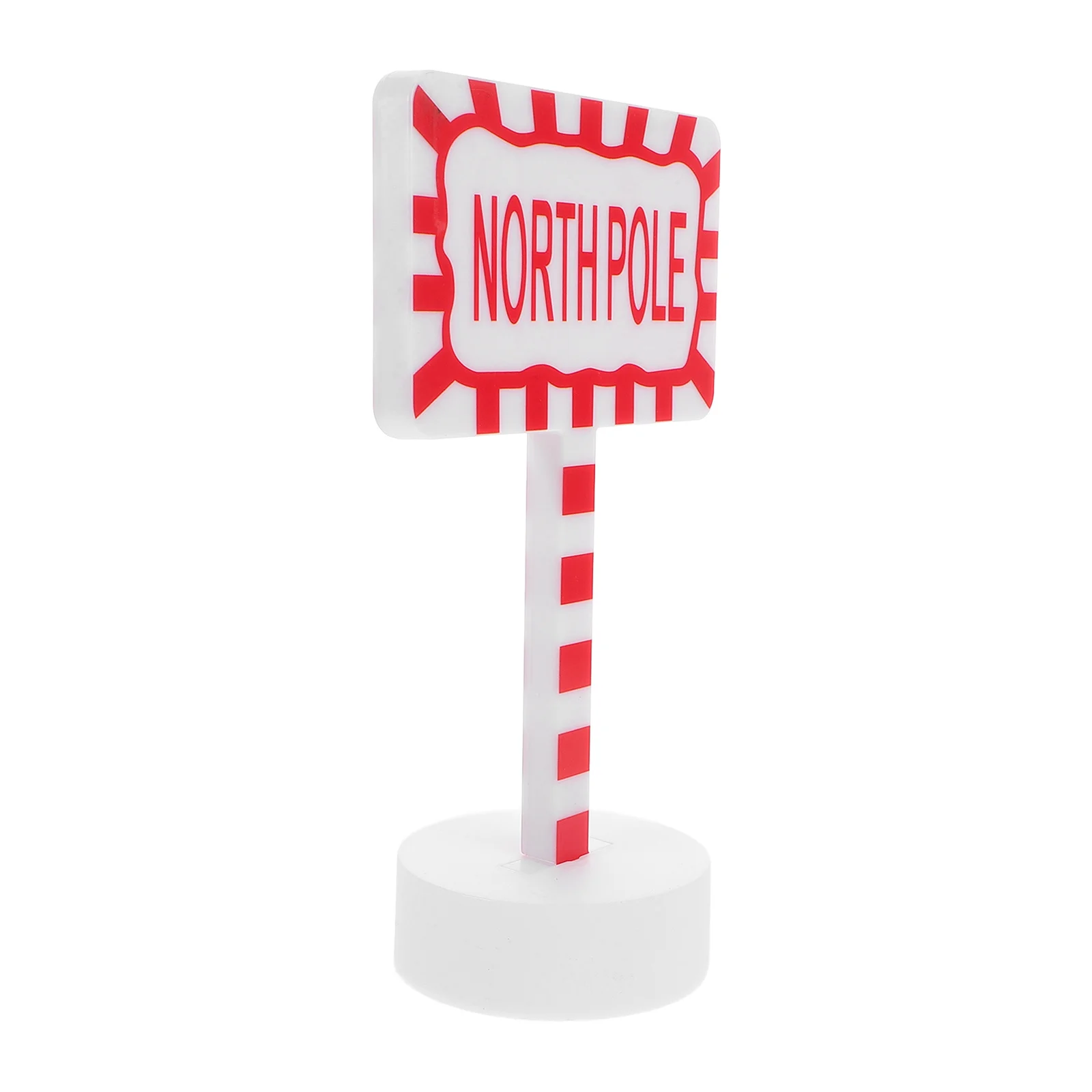 LED Christmas Signpost Night Lamp Street Light Decorative Night Light for Festive Bedroom Party Kid Toddler Nursery