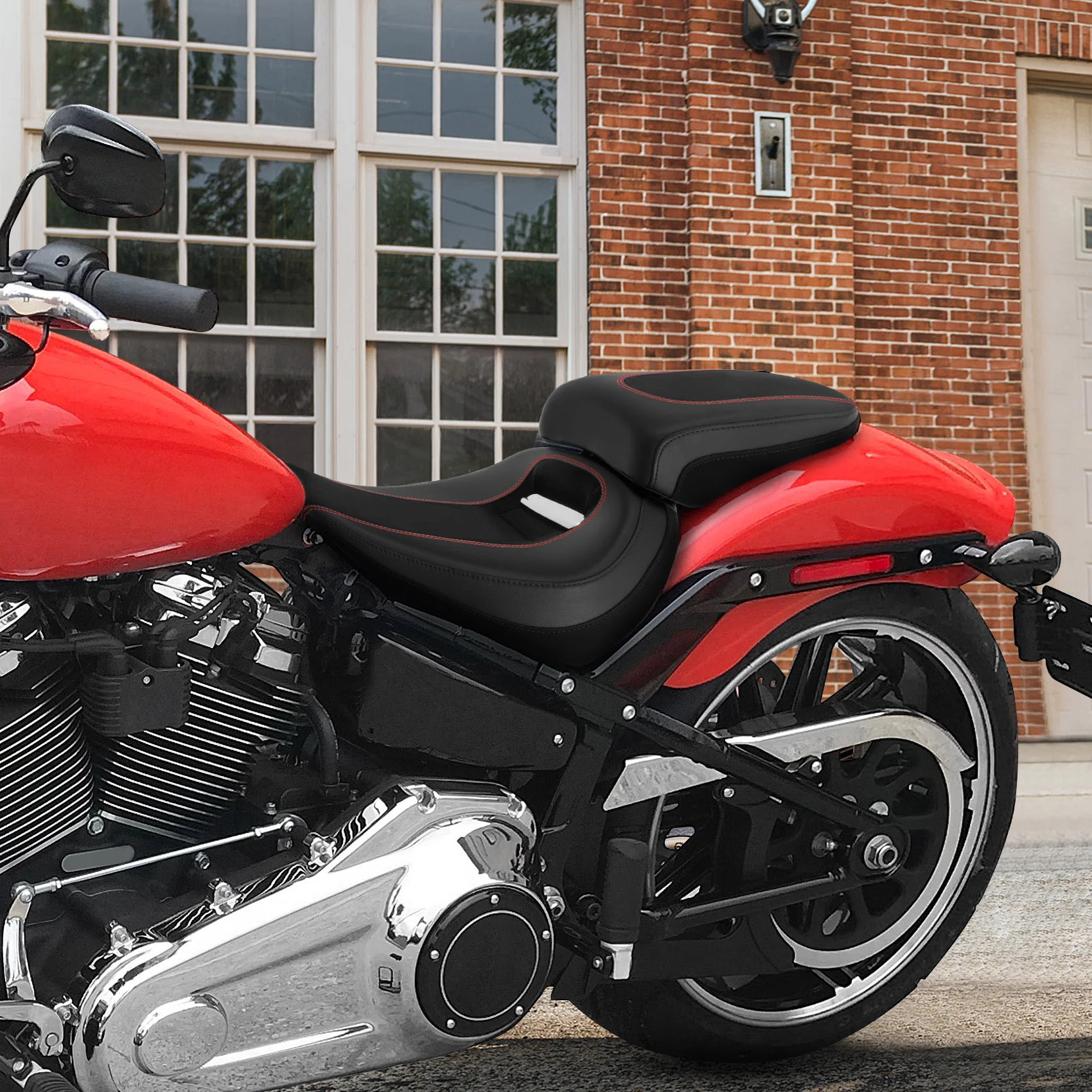 Driver & Passenger Seat For Harley Softail Breakout FXBR FXBRS 2018-2023 Motorcycle