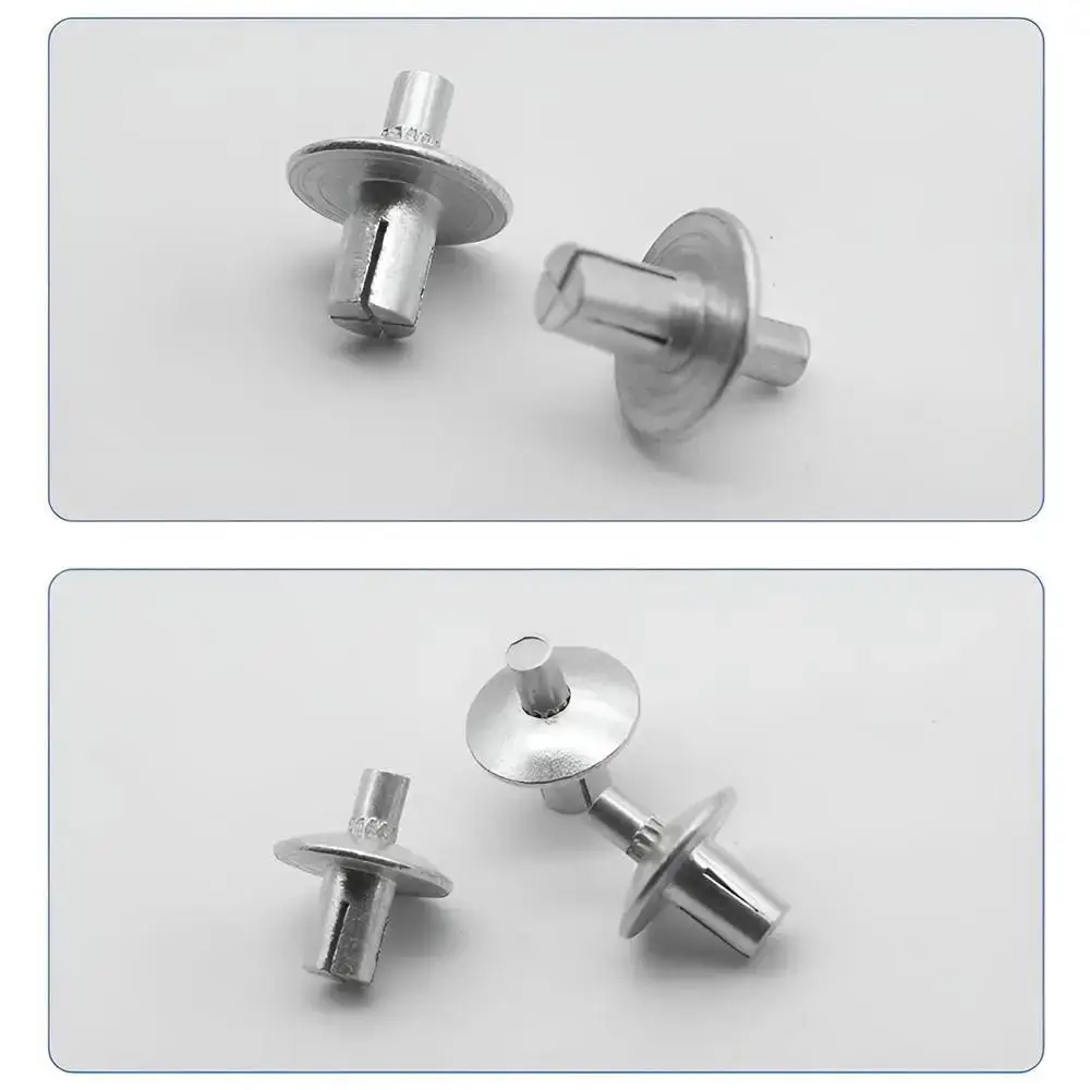 10/20/50/100Pcs Fasteners Hardware Tapping Expansion Screws Head Percussion Fixing Tool Expansion Rivets Aluminum Core