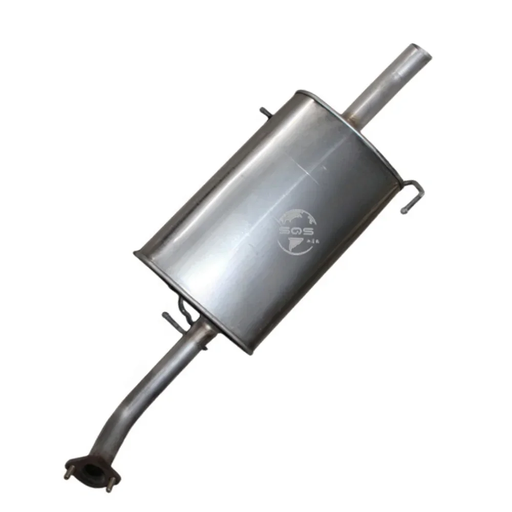 SQS High Quality Auto Parts Customize Performance Exhaust System Direct Fit Bajaj Boxer Stainless Steel Exhaust Muffler