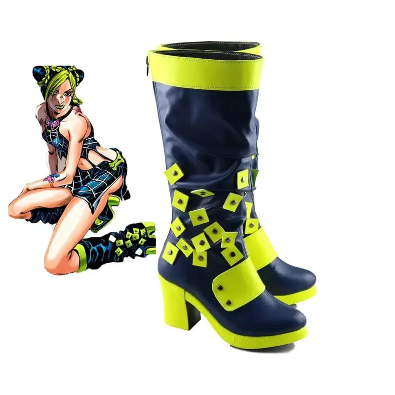 

Обувь для косплея, ботинки JoJo's Bizarre Adventure Cujoh Kujo Jolyne Schuhe