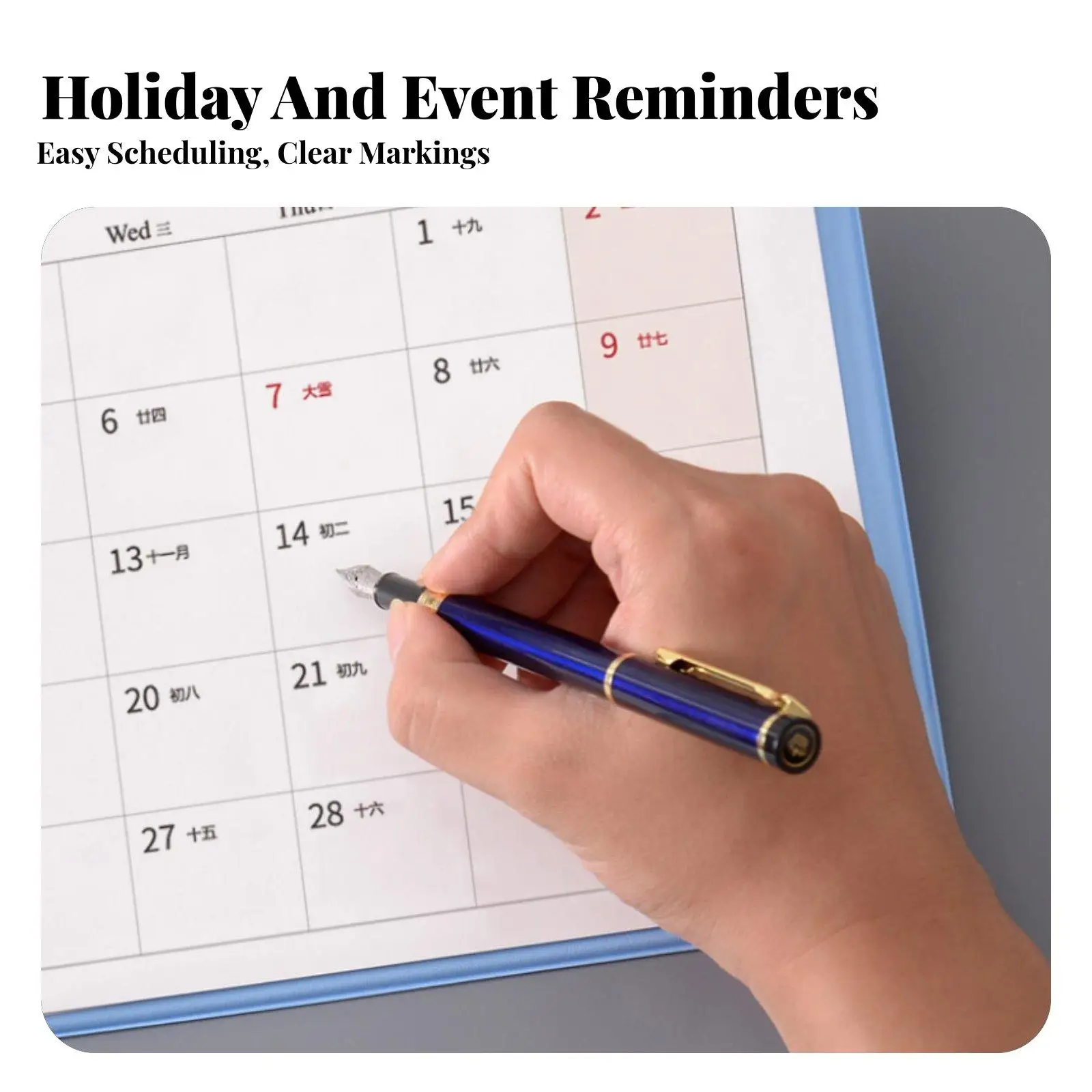 Desk Calendar on Desk 2026 Monthly Planner with Motivational Quotes for Office Home Study Workspace