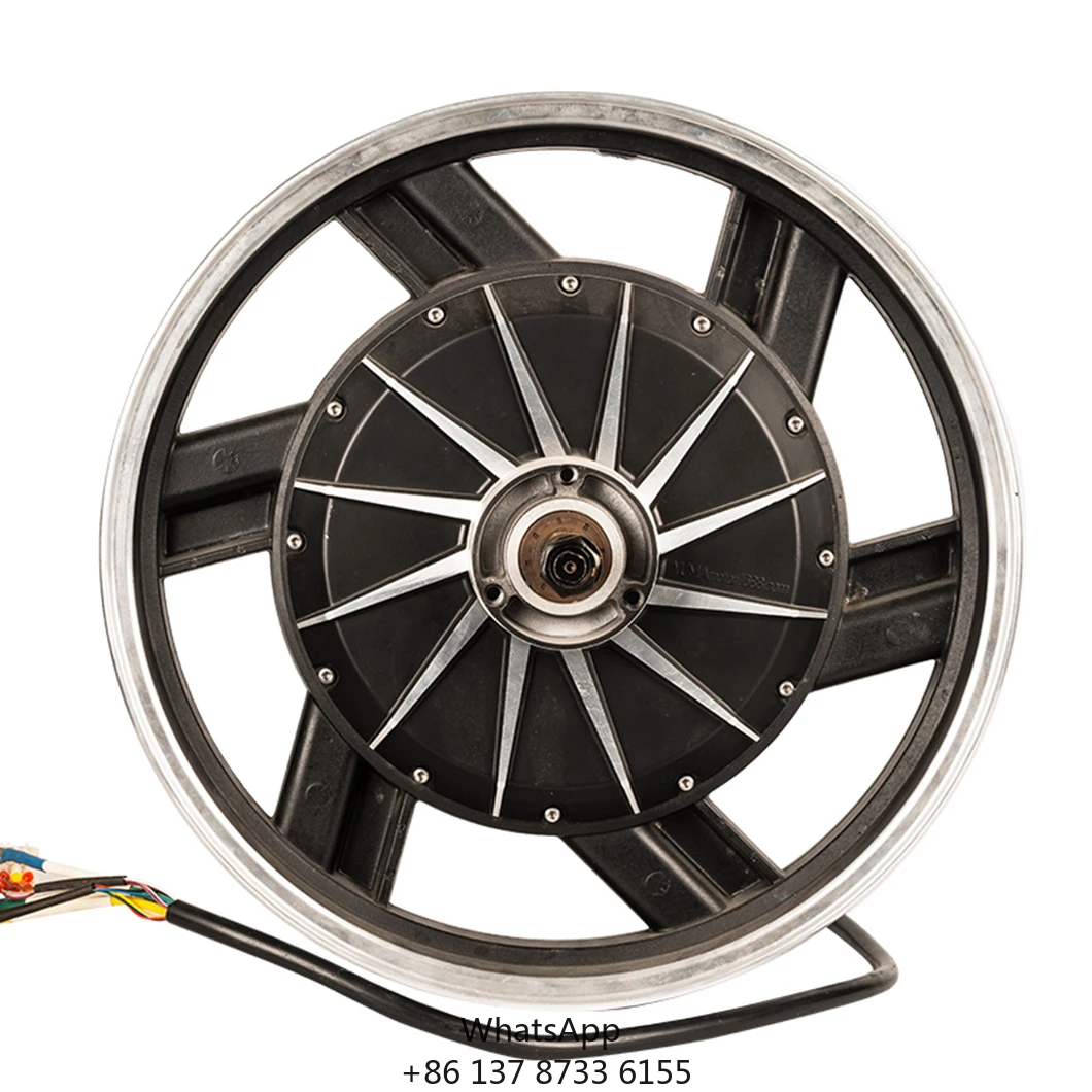 

17 Inch-2.75 HY Wholesale 4000W Hub Motor Factory Custom Motor For Electric Motorcycle
