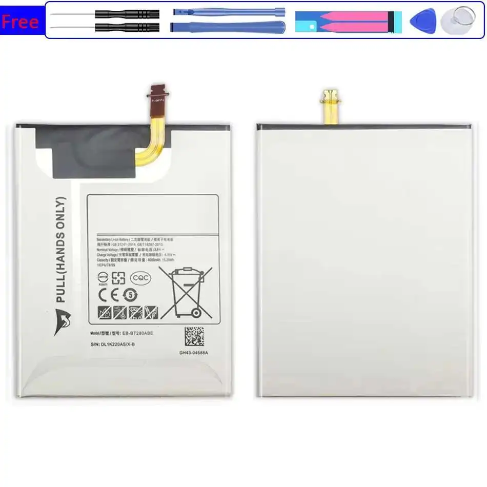 

For Samsung Galaxy Tab A 7.0 T280 T285 4000mAh Reliable Replacement Tablet Battery EB-BT280ABE