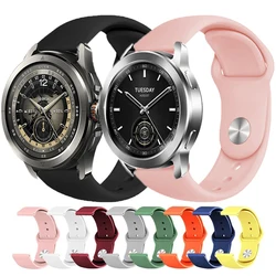 Silicone Strap For Xiaomi Watch S4 S3 S2 S1 Sports Band For Xiaomi Watch 2 Pro Mi Watch Color 2 Correa Wristband 22mm Watchband