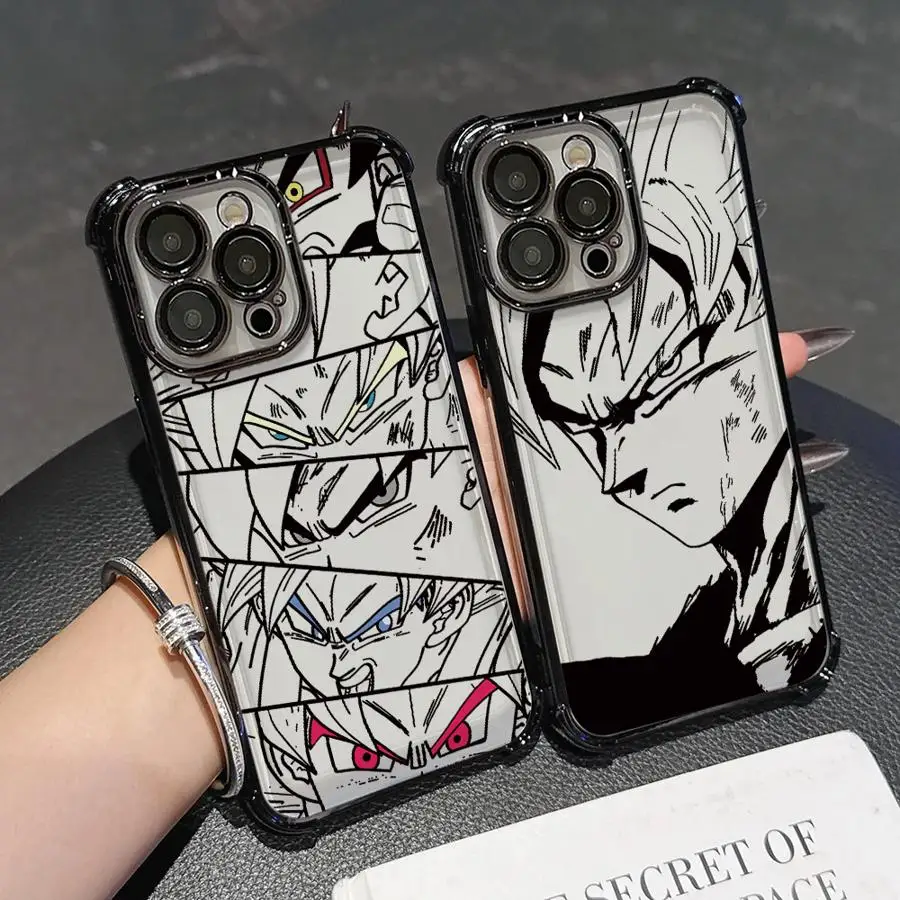 

Case for Apple iPhone 17 Pro Max 11 16e 13 12 Plus Air 14 15 16 Pro Phone Cover Dragon Ball Anime
