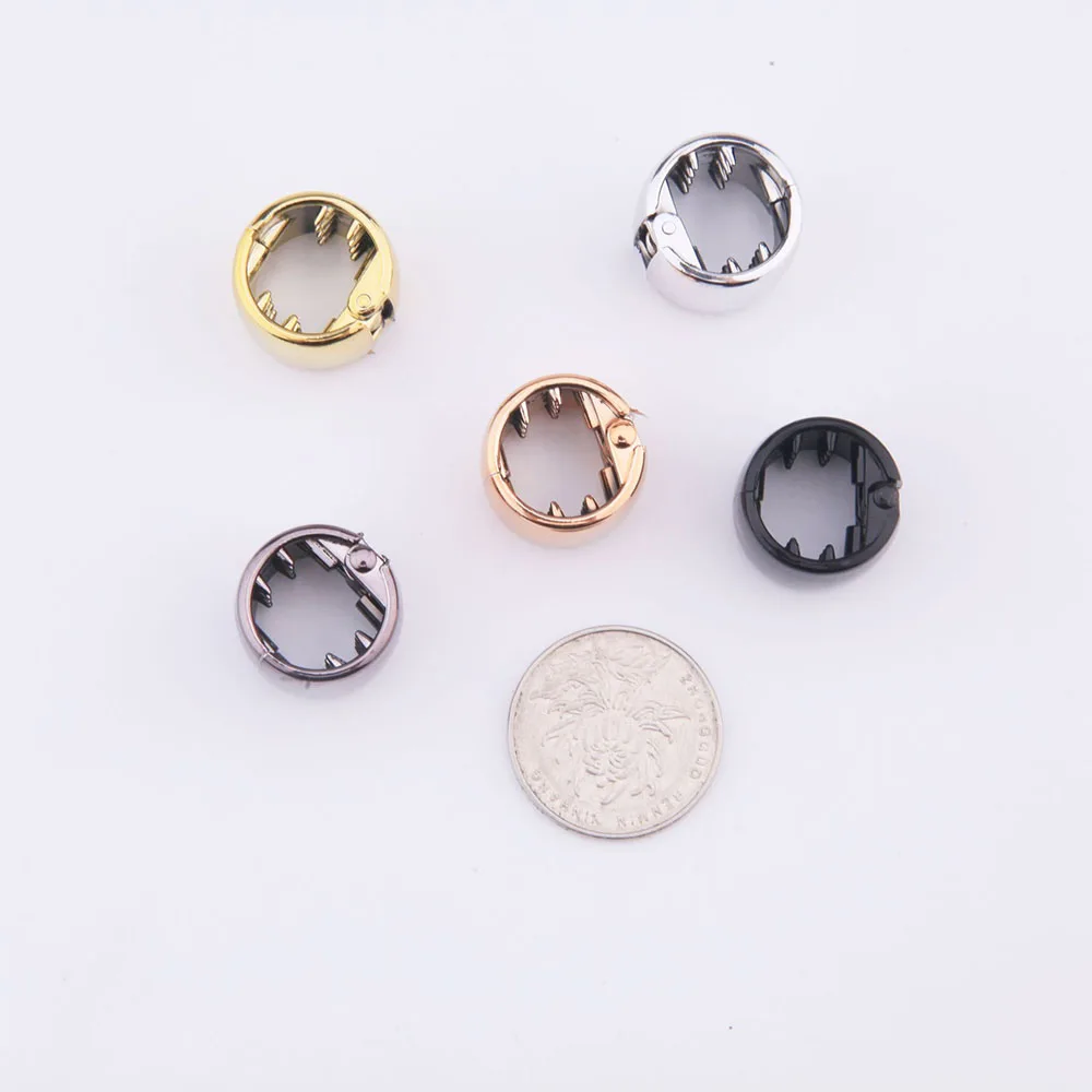 헤어 액세서리 라운드 여성 패션 포니 테일 홀드 미니 헤어 크랩 헤어 클립 크랩 클로 턱 클립