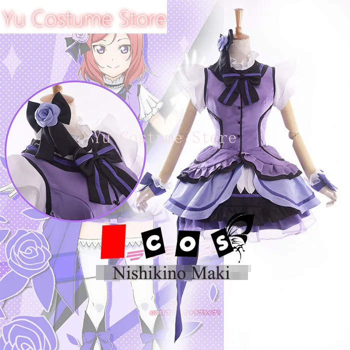 Anime! Lovelive kira kira sensation Niko Maki Eli All Members sj Lolita Dress Lovely Uniforms Cosplay Costume Yu Costume - Image 6