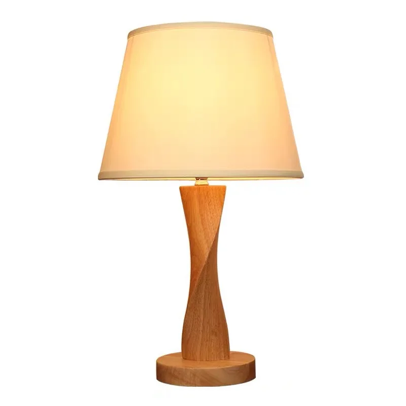 

Simple and Modern Wooden Desk Lamp Bedroom Headboard Creative Romantic Fashionable Warm Personalized Hotel Living Room