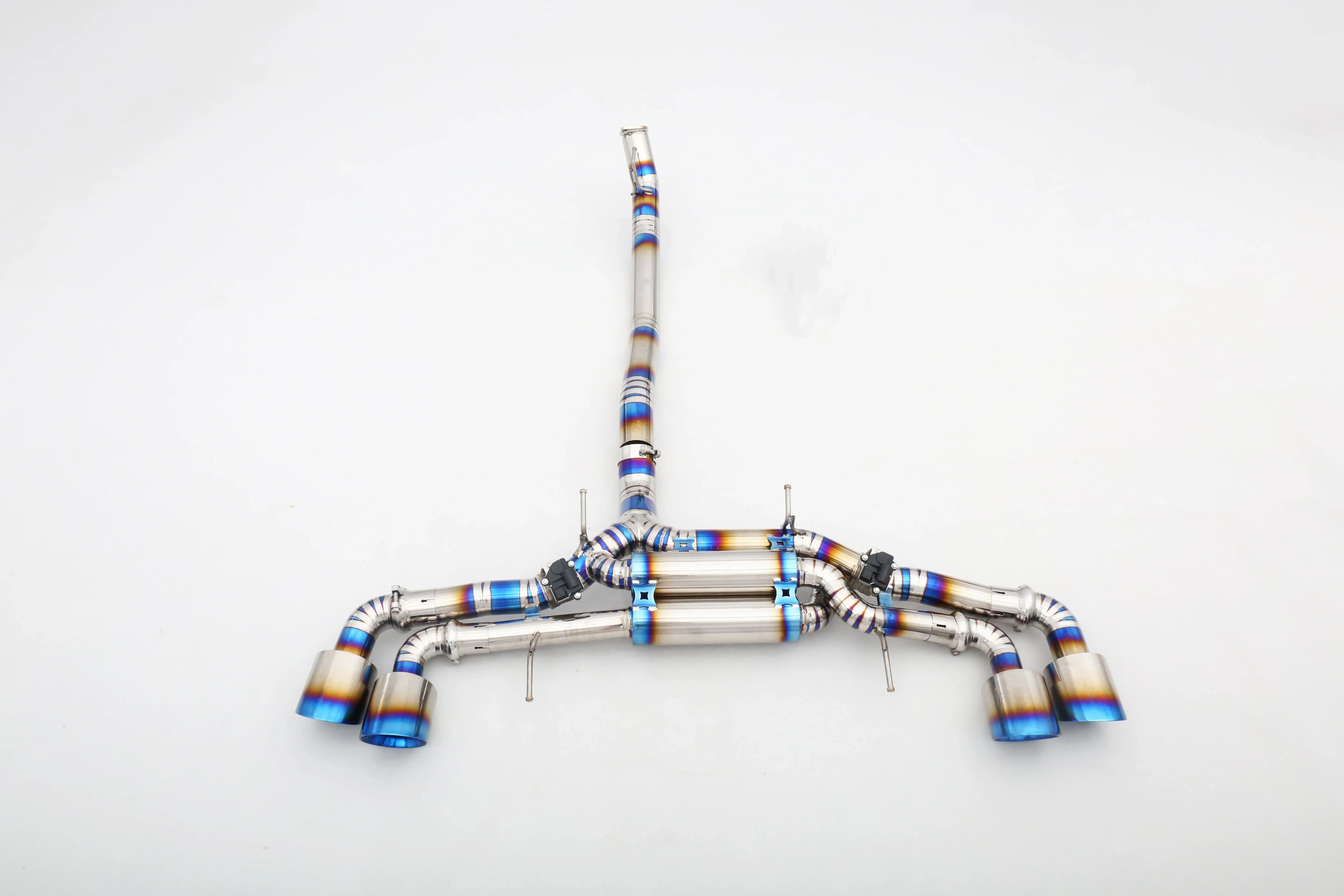 Custom 304 Stainless Steel/Titanium Valved Exhaust System for GTR R35 3.8T Exhaust Pipes
