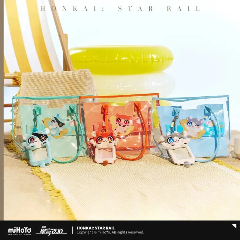 

[Genuine] miHoYo Game Honkai Star Rail AWOO Series Chimaera Jelly Tote Bag Shoulder Bag Crossbody Bag Handbag Cosplay Xmas Gifts