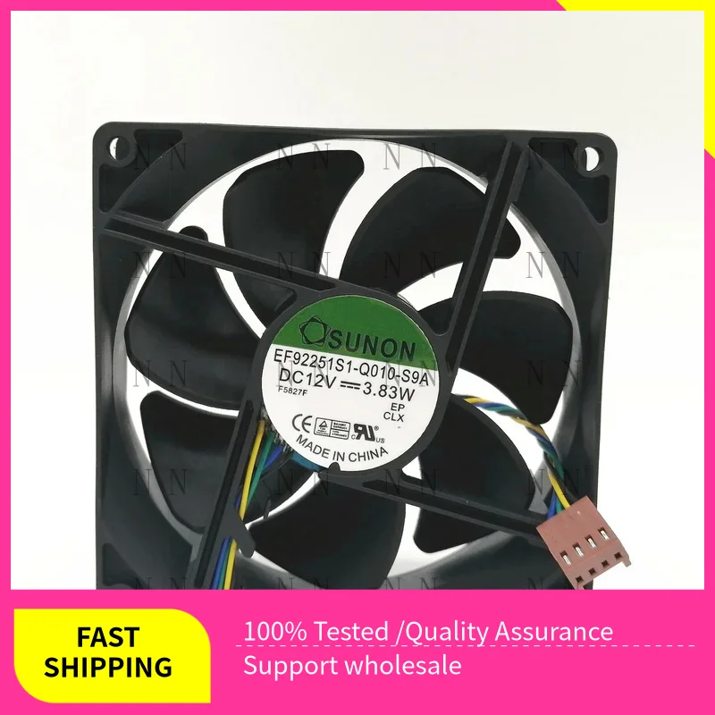 

GGT FOR SUNON EF92251S1-Q000-S9A 9025 12V 3.83W 9CM 4-wire chassis fan