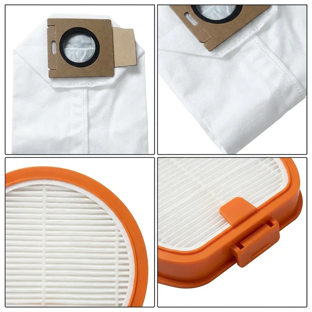 For Uwant VC2403 VC300 VC500 Handheld For Vacuum Cleaner Replacement Dust Bags and HEPA Filters for Reliable Operation