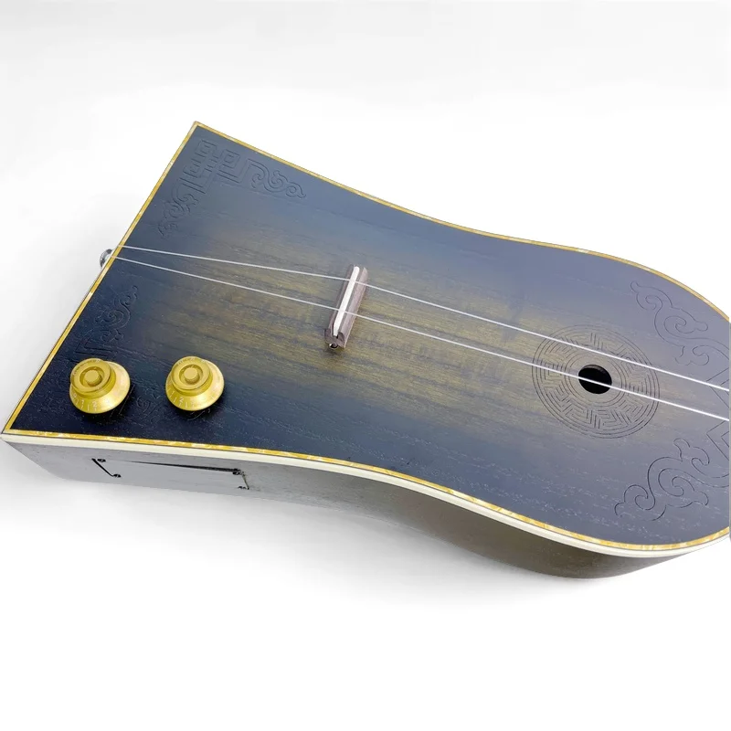 Electroacoustic Tovshuur Can be change tone and volume Mongolian national string instrument