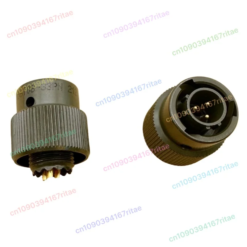 

62GB-56T08-33PN 33SN Circular Connector Straight Plug 3 Contact Solder Pin Bayonet