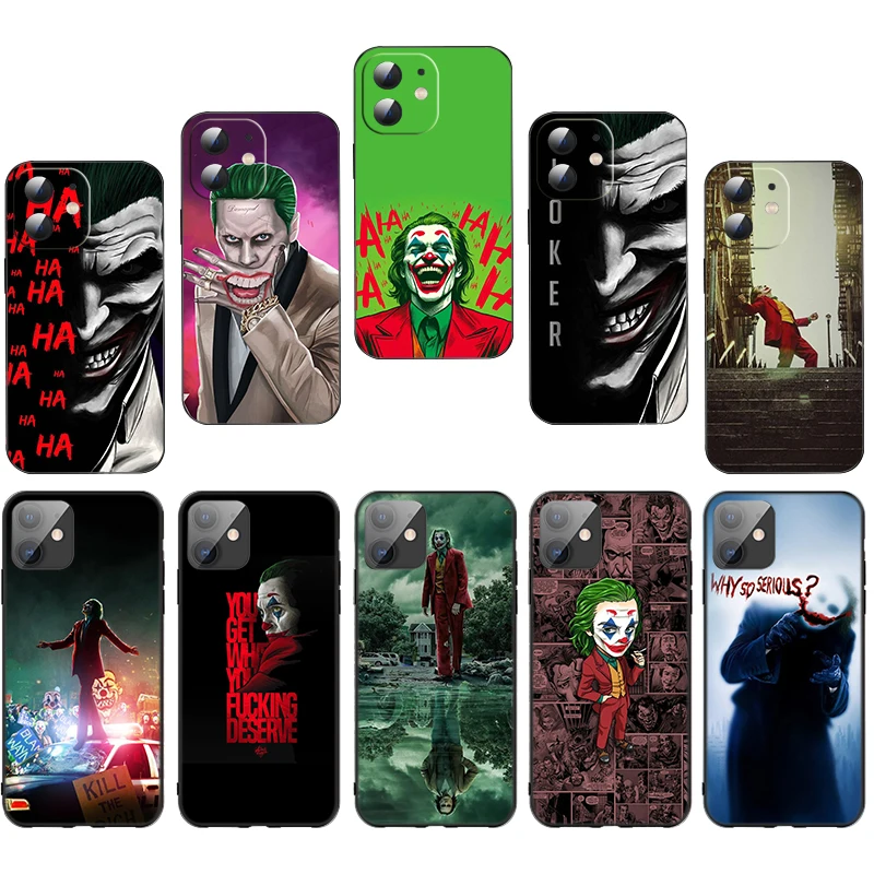 

X23 Joker Cool-A Soft Silicone Case for iPhone11 12 13 14 Pro Max Plus 12 13 Mini Cover