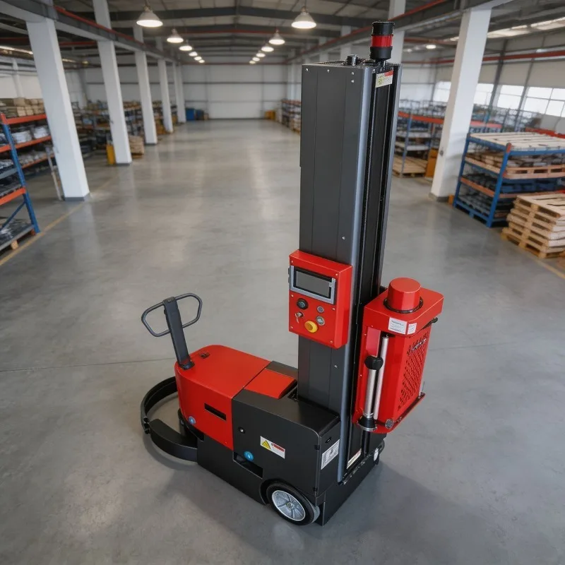 Cargo Pallet Stretch Wrapping Machine Customized for Bulk Goods Packing with Easy Operation Reliable Efficient