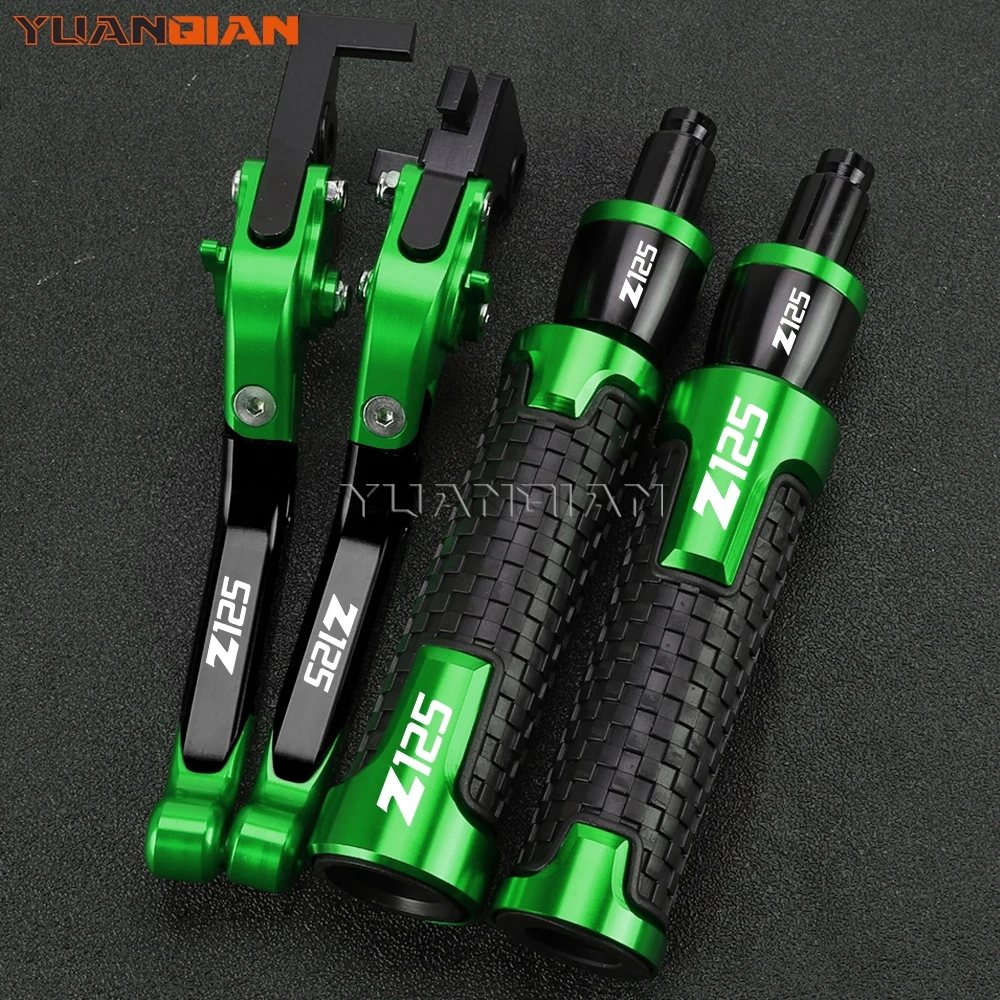 

For KAWASAKI Z125 Z 125 2015-2019 2020 2021 2022 2023 2024 Motorcycle Accessories Brake Clutch Levers Handle Handlebar Grip Ends