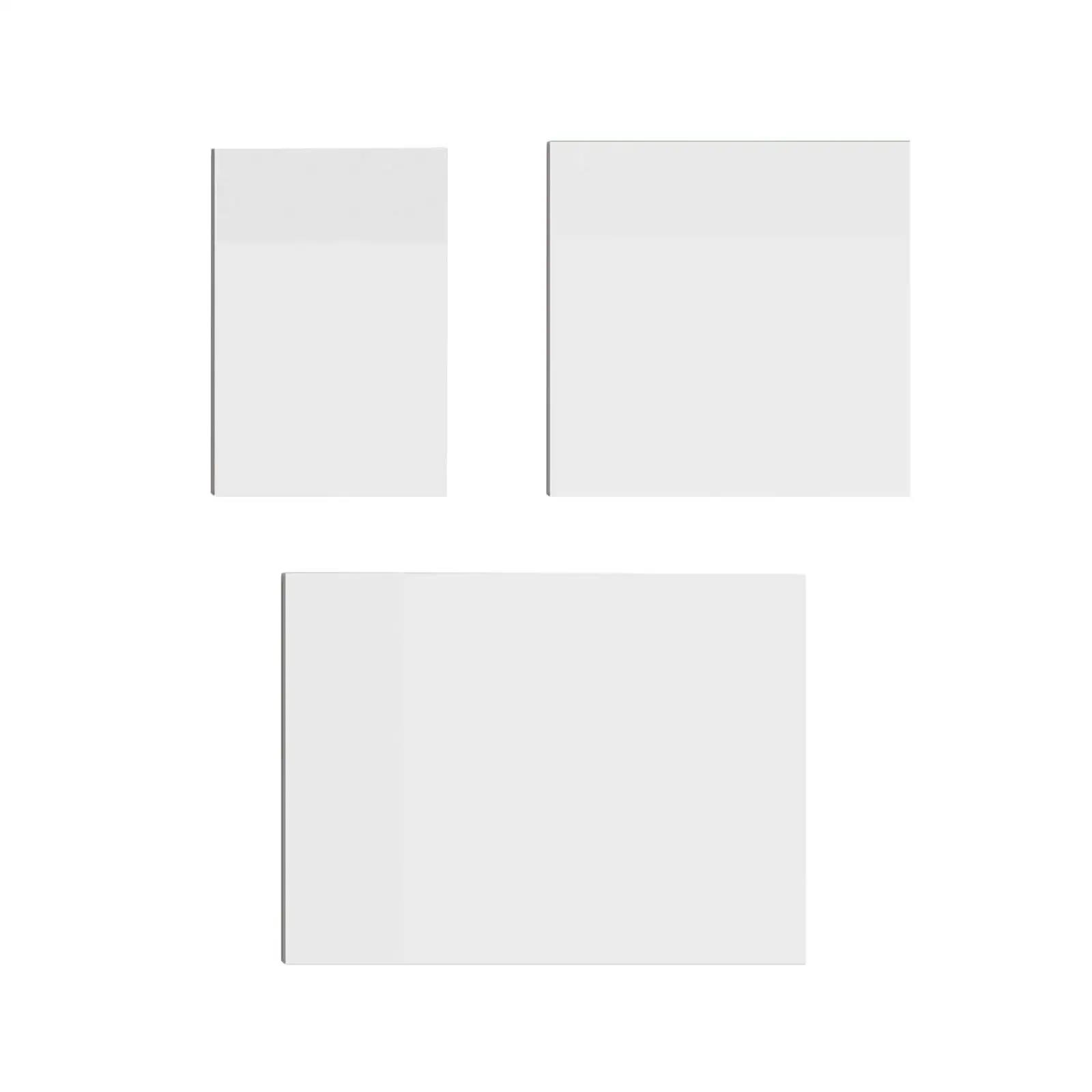 50 Sheets Sticky Notes Transparent Sticky Note Pads for files Magazines Catalogs