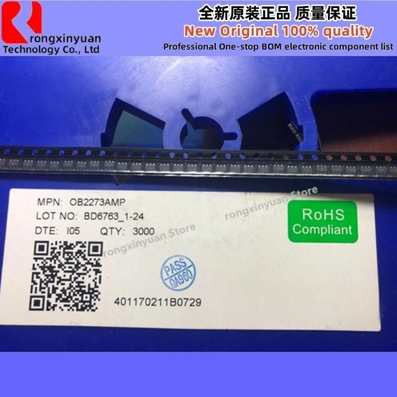 10-100Pcs/lot OB2273AMP 73**** SOT23-6 OB2273MP OB2273A OB2273  High Performance Current Mode PWM Controller 100% New original