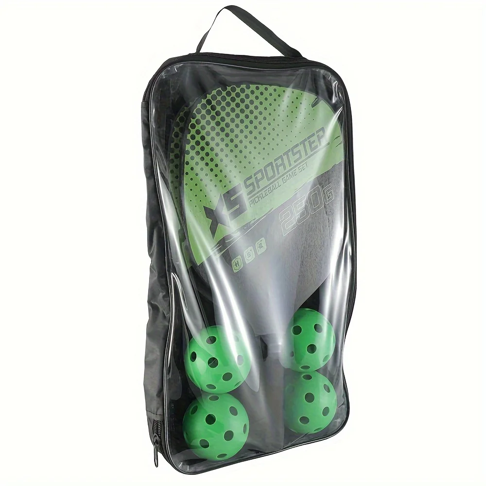 피클볼 패들 피클볼 및 볼 세트 초보자 프로용 패들 2개 세트