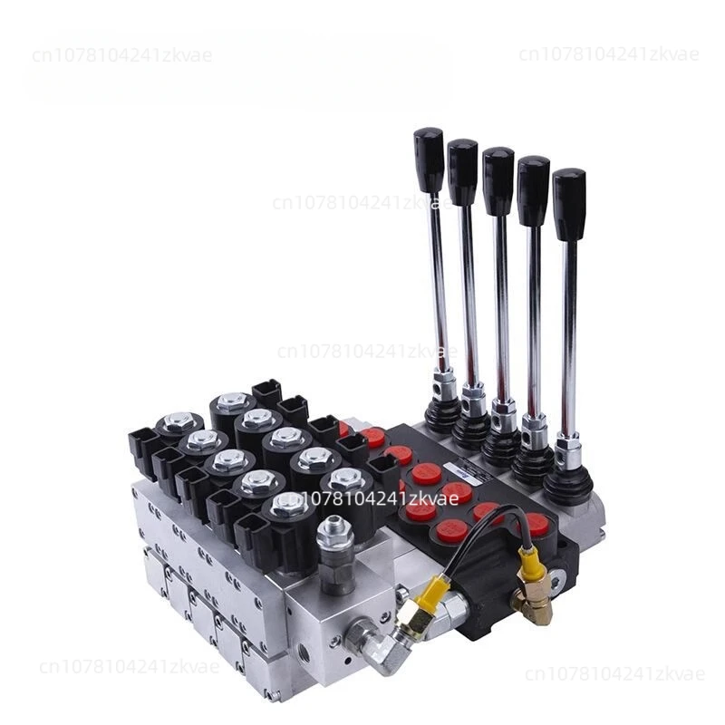 

Hydraulic valve Multi-channel manual reversing valve P40/80/120 integral mechanical parts Single two-way reset and positioning