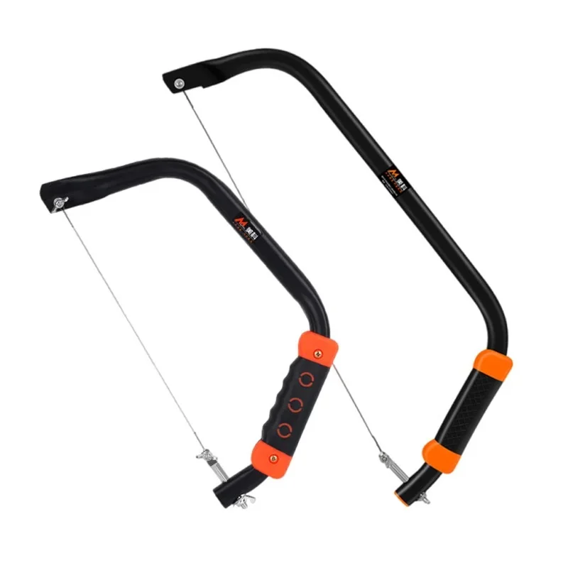 

12 And 20 Inch Adjustable Hand Jig Saw With 10Pcs Spiral Blades For Craft Jewelry Woodworking Diy Household Hand Tools