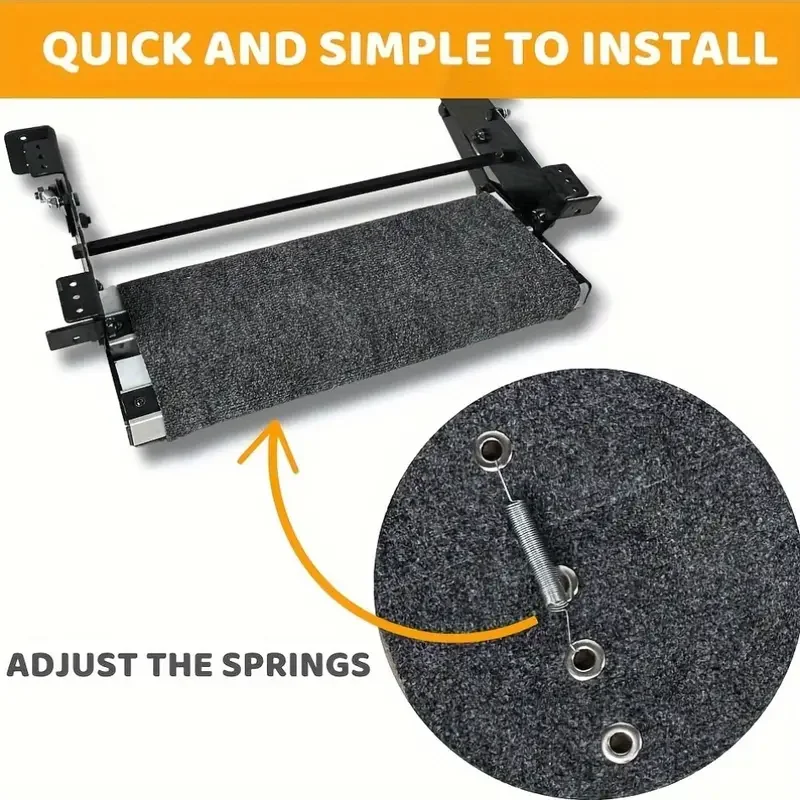 قافلة خطوة سجادة ضد الإنزلاق عدة متنقل الغبار برهان مقاومة للخدش انفصال سهلة نظيفة وسادة للقدم عدة مع الربيع RV ملحق #1