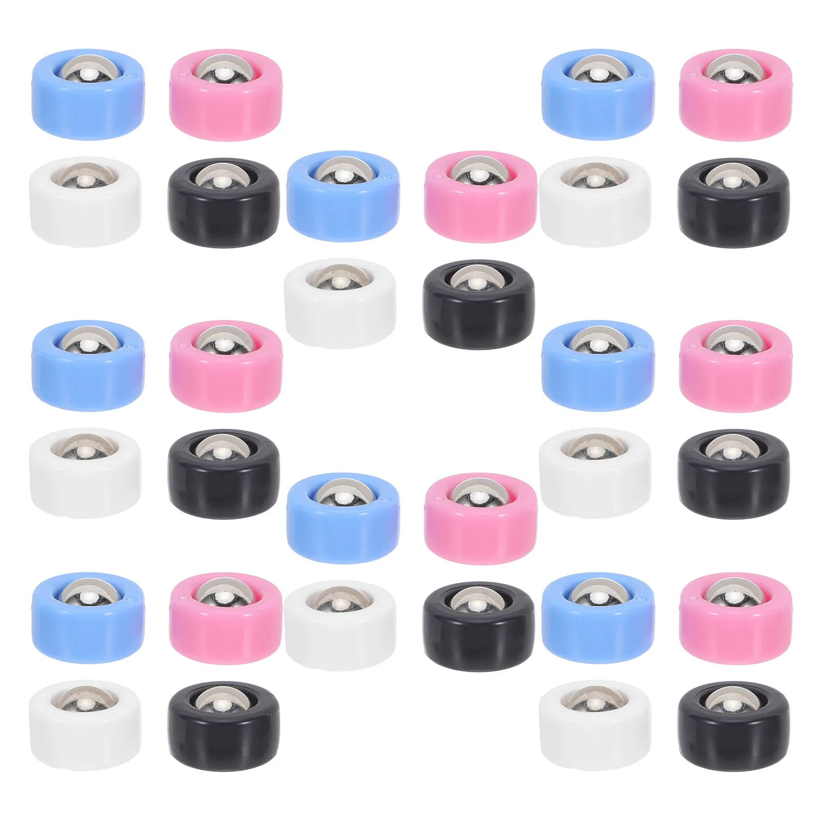 

32Pcs Mini Shuffleboard Replacement Pucks 0.75 Inch Compact Tabletop Curling Game Accessories for Desk Office Living Room Family