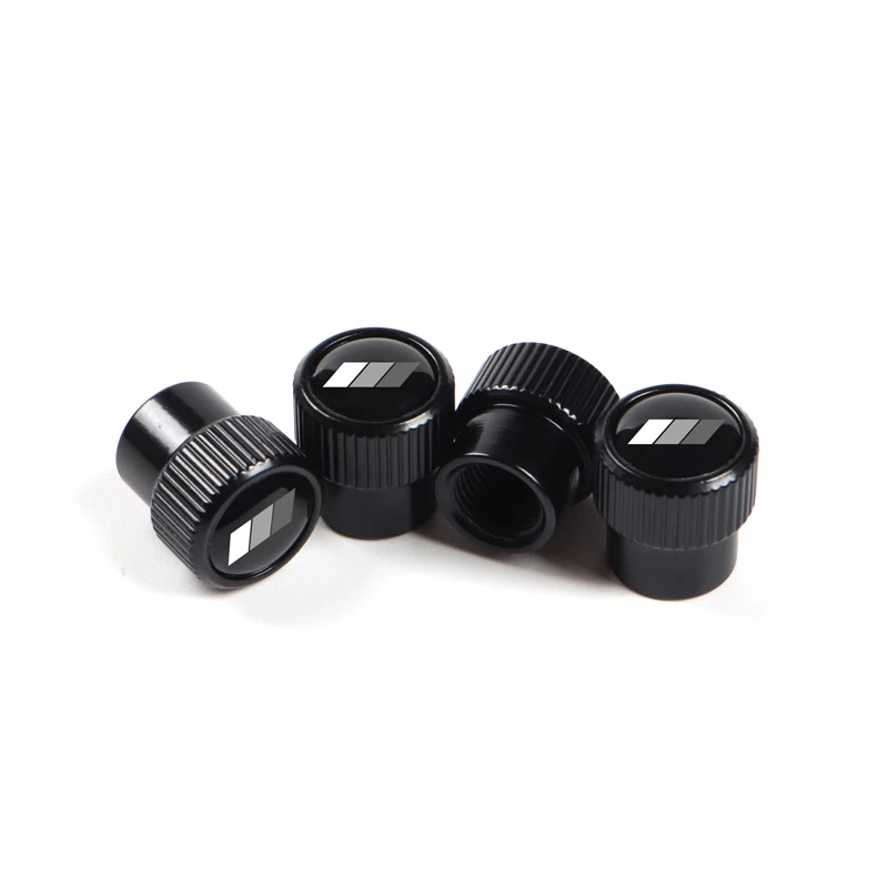 Tri Colors Metal Car Air Tire Valve Stem Caps Cover Valve Caps For Tacoma 4Runner Tundra Rav4 Camry Prius Highlander Accessories