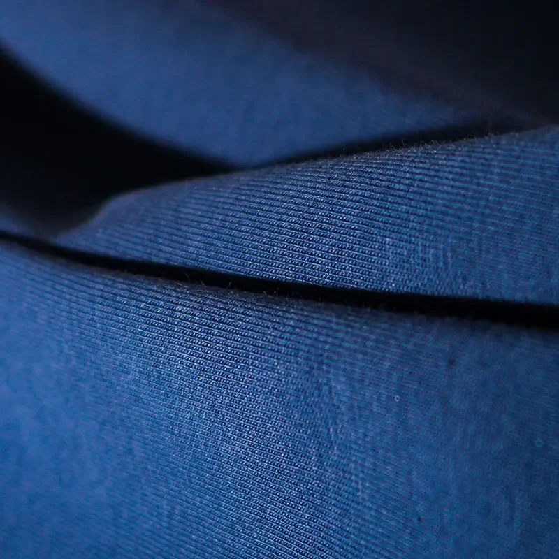 Top de pijama ligero para hombre: algodón puro, manga larga holgada, ropa de descanso informal para otoño/invierno