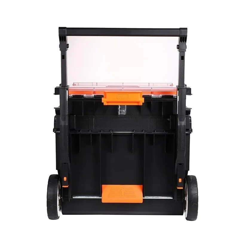 for Combined Tie Rod Stacking Toolbox Electrical Equipment Maintenance Storage Box Household Wheeled Tool Cart