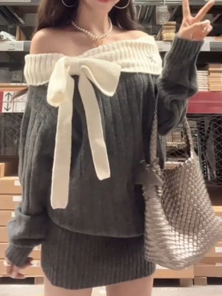 

Effectiven для похудения, свитер на одно плечо Dr, женский сексуальный облегающий свитер с высокой талией, хлопковый вязаный длинный све