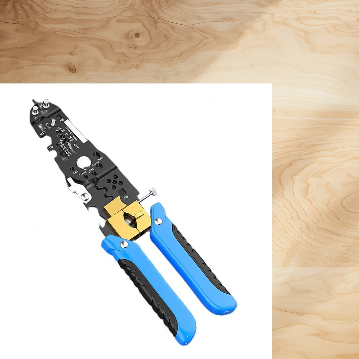 

1Pc Wire Stripper 29-in-1 Electrician Plier For Stripping Crimping Cutting Clamping For Electric Repairing Hand Tool