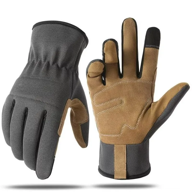 

Hot Selling Work Gloves Men&Women Breathable & High Dexterity TouchScreen Performance Multi-Purpose Light Duty